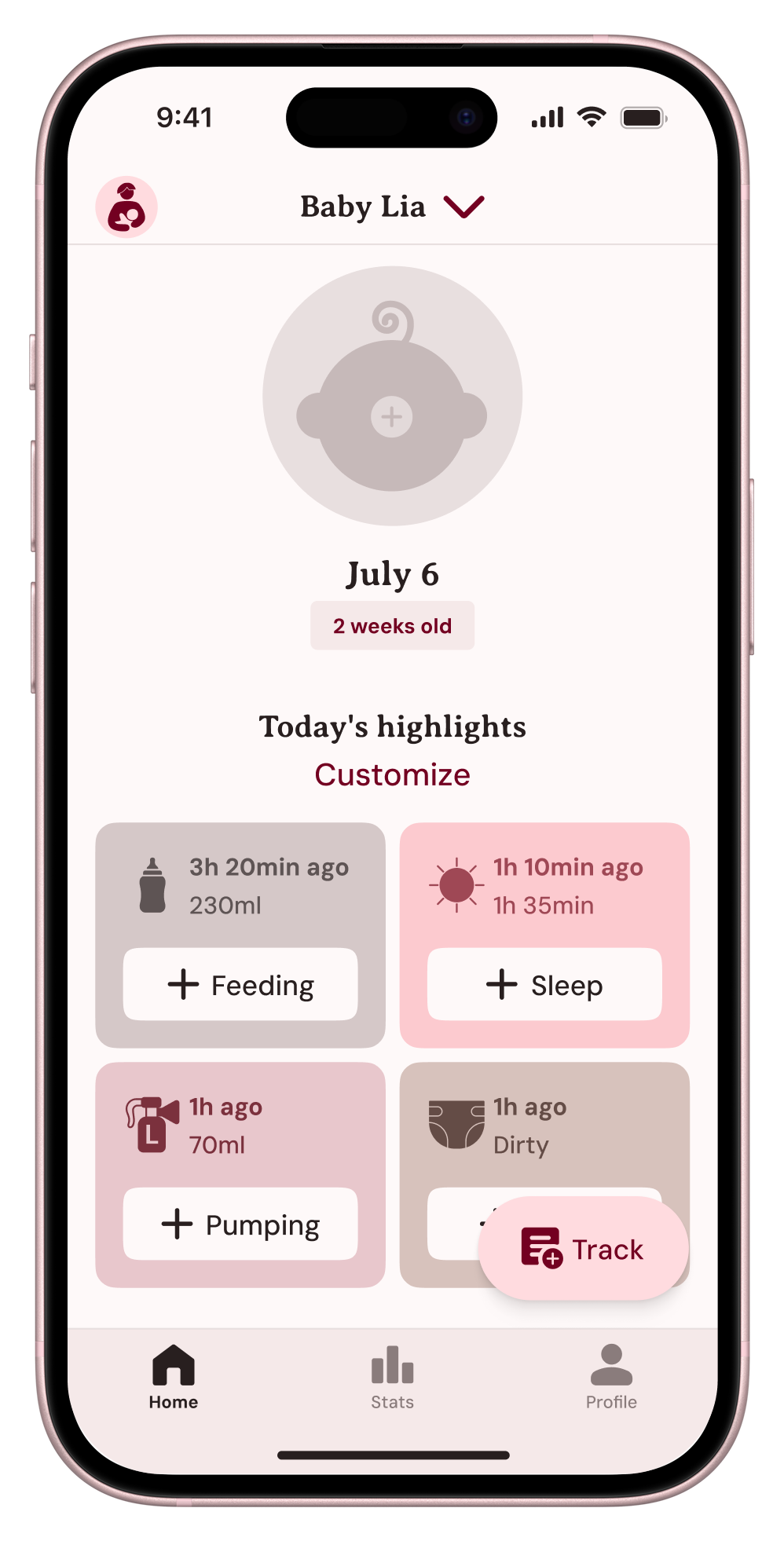 baby post-user testing