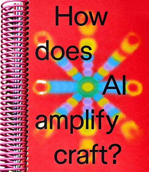 How does AI amplify craft book cover